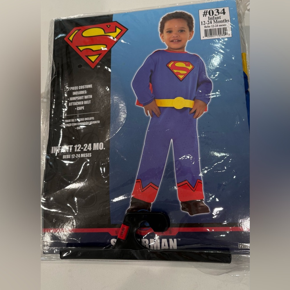 DC Comics Superman Kids Costume - Blue and Red